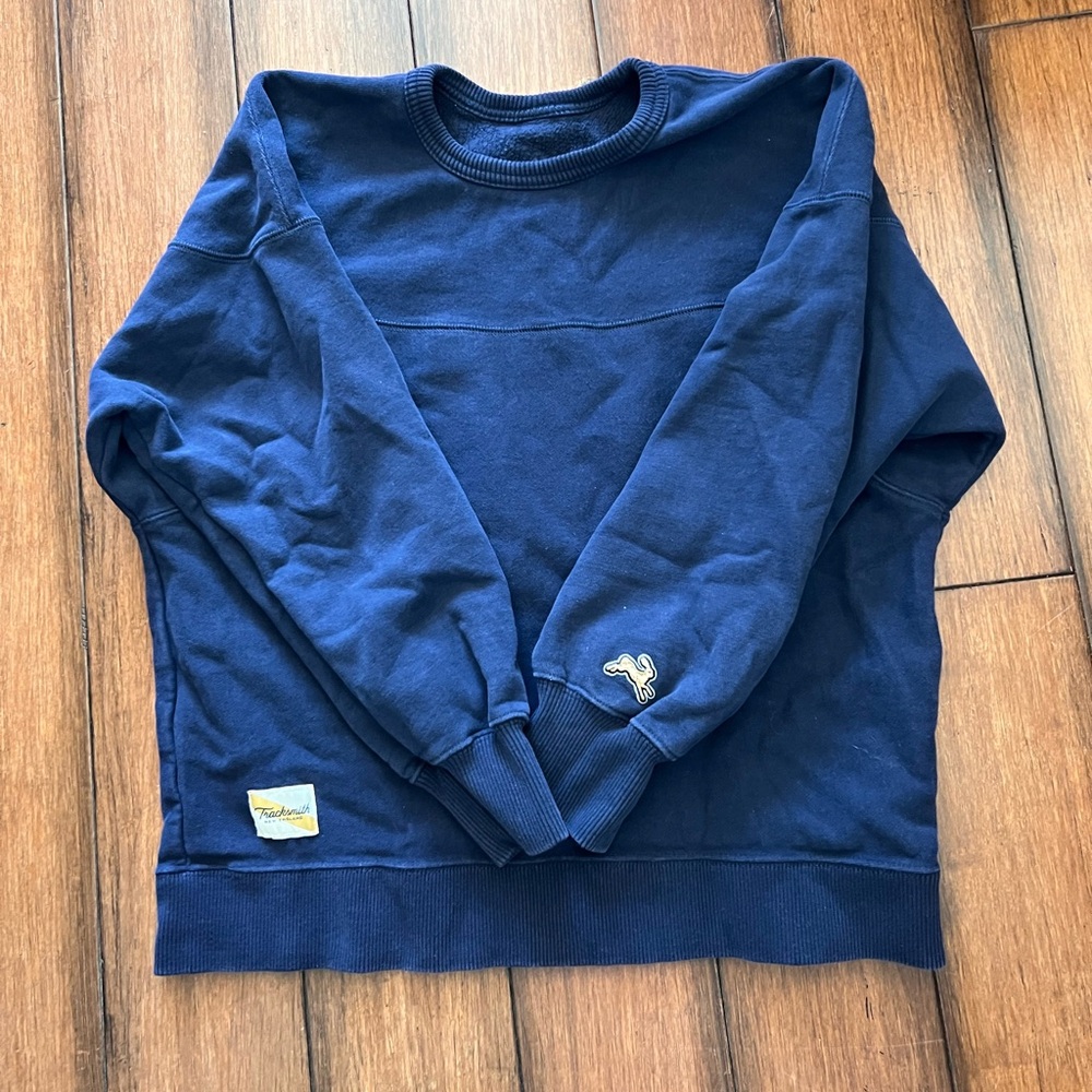 Women’s Navy Trackhouse Crew Sweatshirt